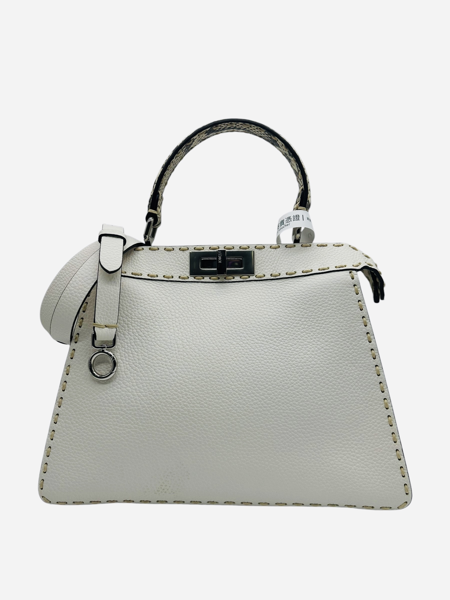 Pre-owned Fendi white Peekkaboo / Product Code: 061802