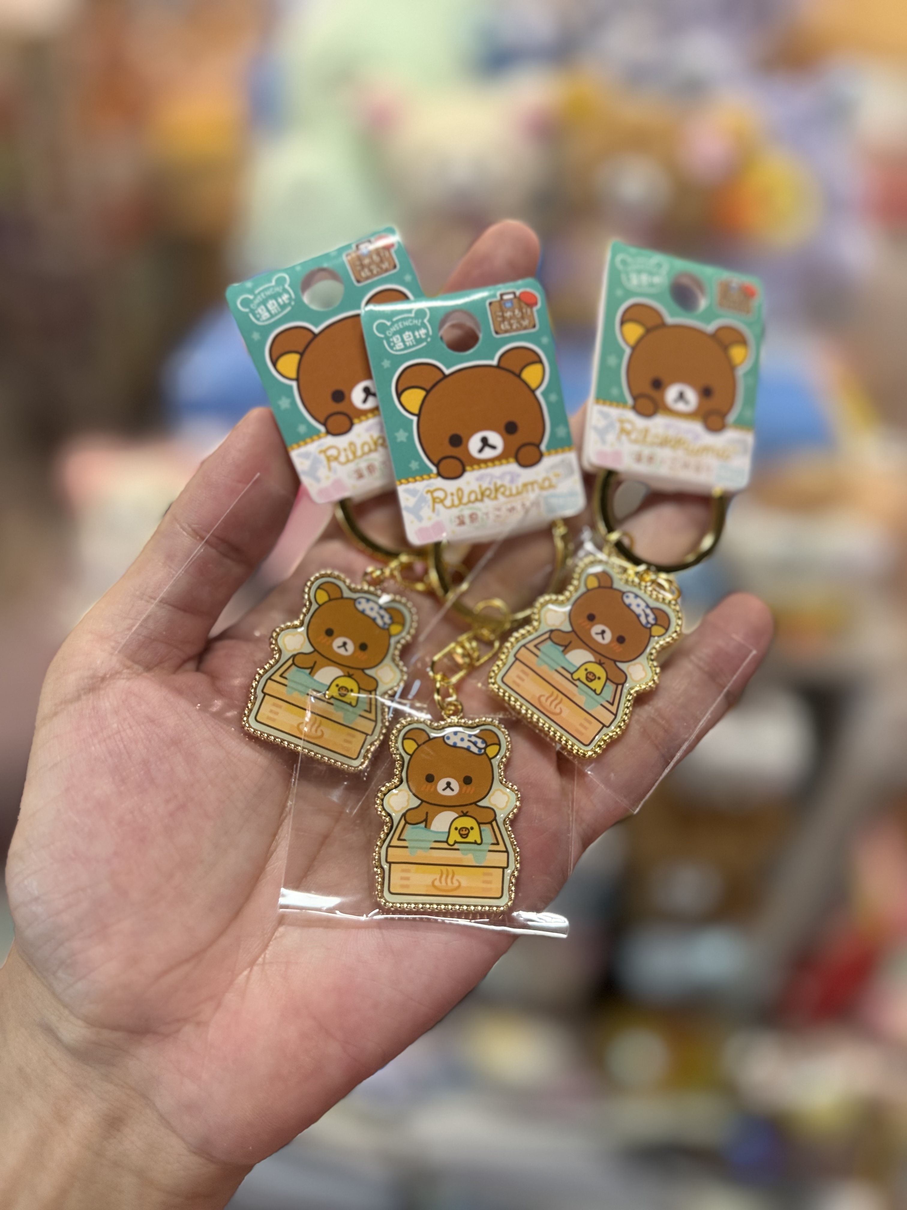 《現貨》全新Rilakkuma溫泉限定掛飾