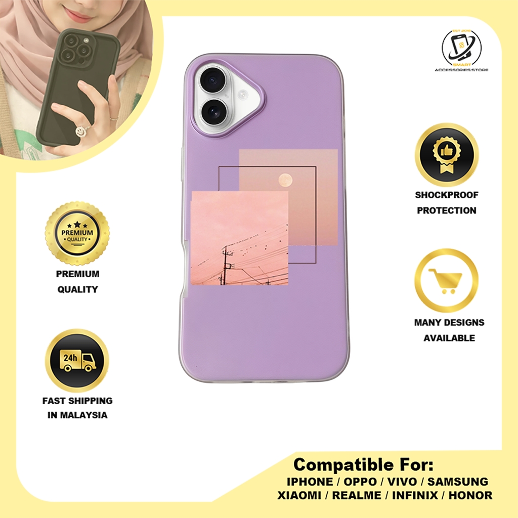 JELLY CASE PHONE FOR IPHONE - DESIGN FLOWER B