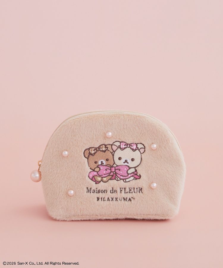 🎀【預訂】Maison de FLEUR × RILAKKUMA 小包 B