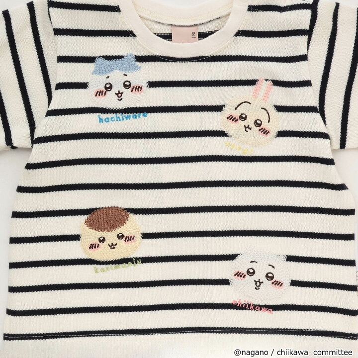 🇯🇵預訂 日本直送🇯🇵 Petit Main x Chiikawa系列四色人物刺繡長袖上衣