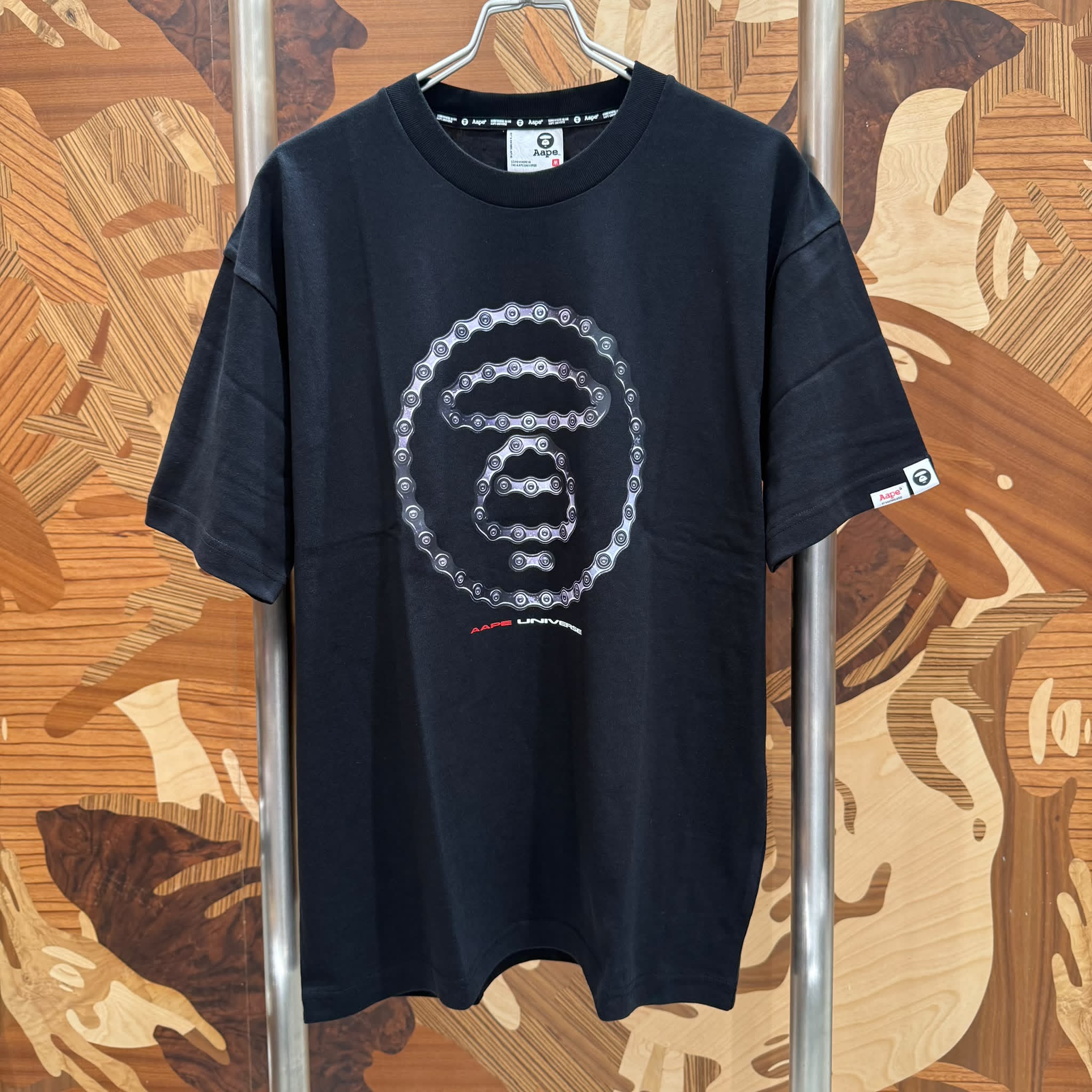 AAPE Relaxed fit Moonface graphic tee (1868) 寬鬆版
