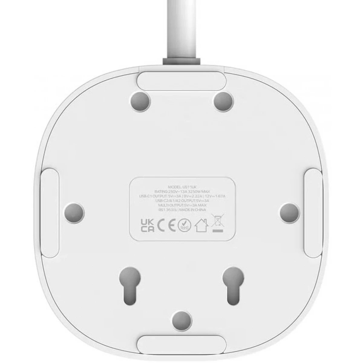 Momax OnePlug PD20W 2A2C 11位拖板 US11