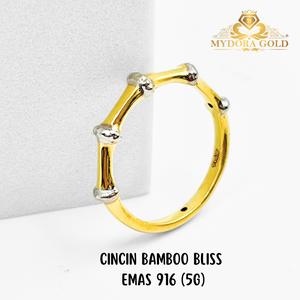 MYDORA Cincin Bamboo Bliss (5G) l EMAS 916/22K