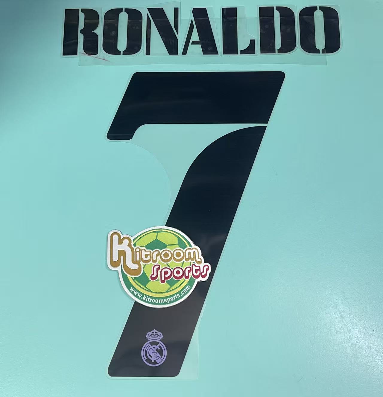 2022-23 Real Madrid Home Nameset #7 RONALDO