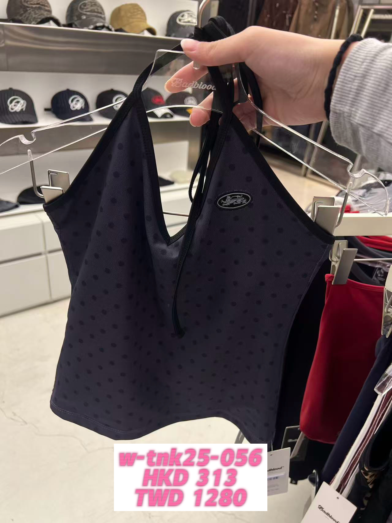 BADBLOOOD直播限時優惠 [w-tnk25-056] - Black