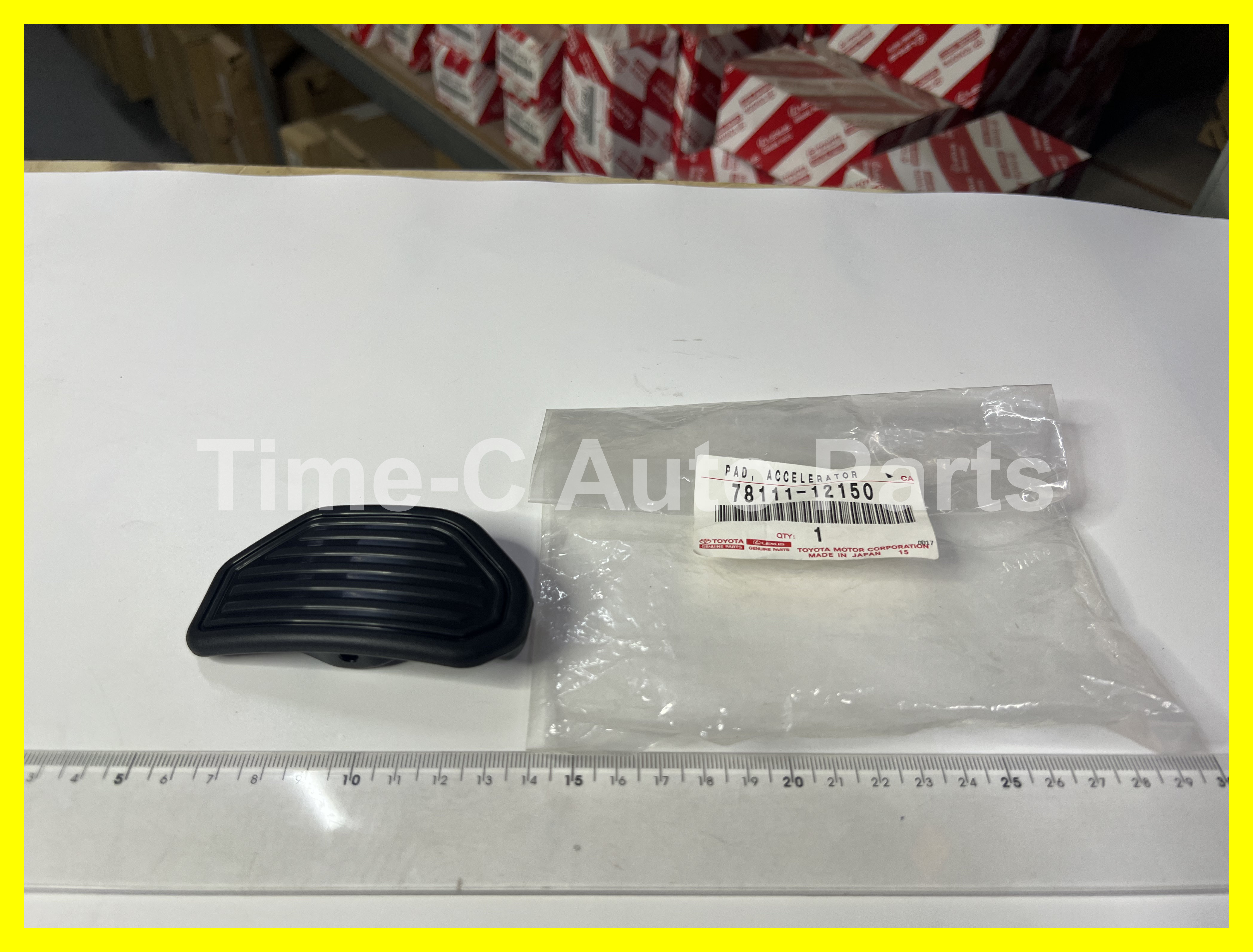 油門腳踏膠 78111-12150 - Toyota Estima 50系