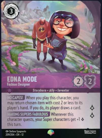 209/204 Edna Mode - Fashion Designer EP