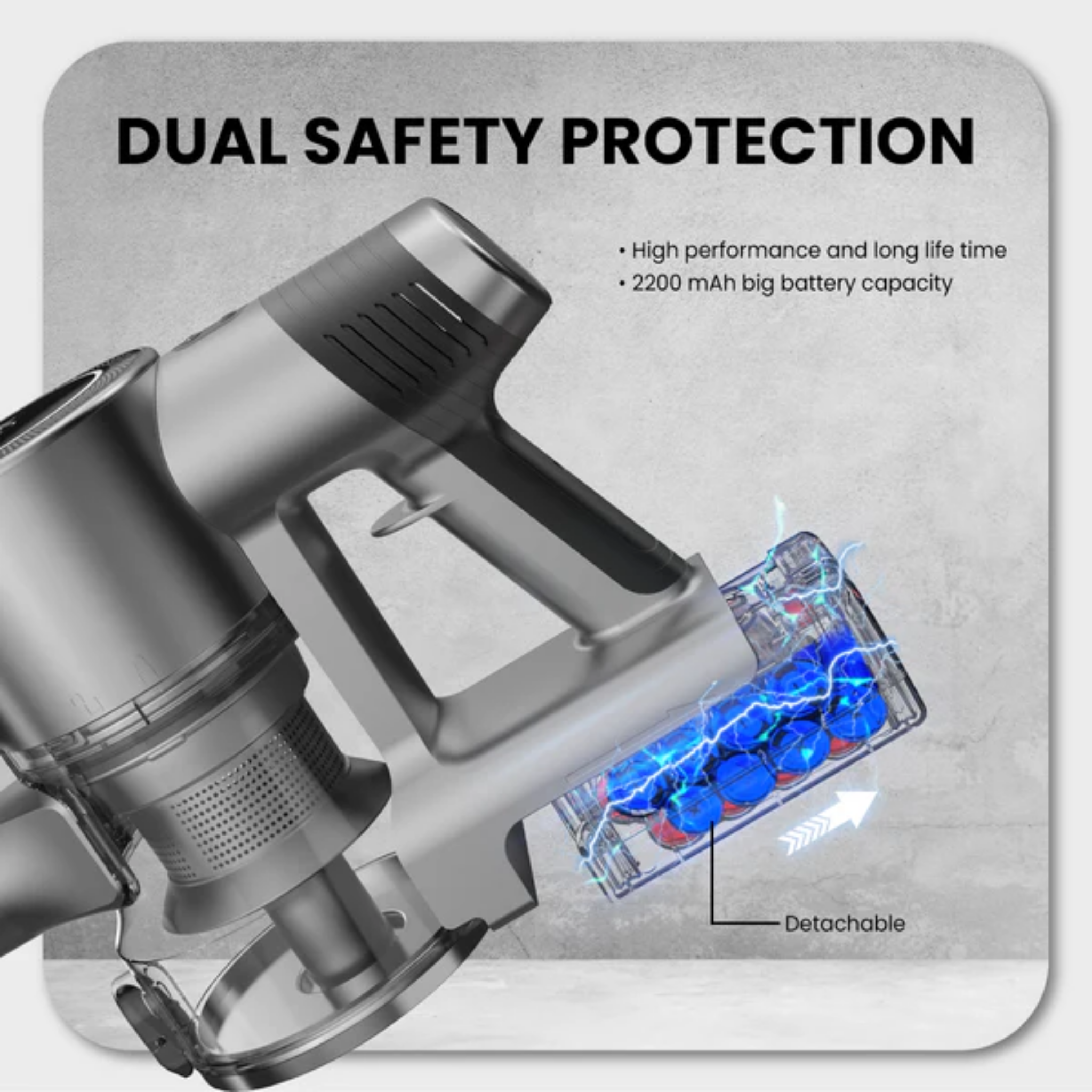 Russell Taylors 350W Wet & Dry Cordless Vacuum (V9)