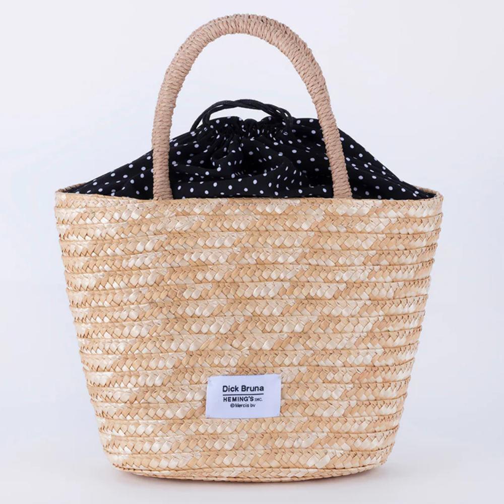 🆕【⭐訂購⭐】🌀 🇯🇵 日本直送 #Miffy sagara刺繡 草織籃子包［3款選］🌀 [ELCD-0186][260421]