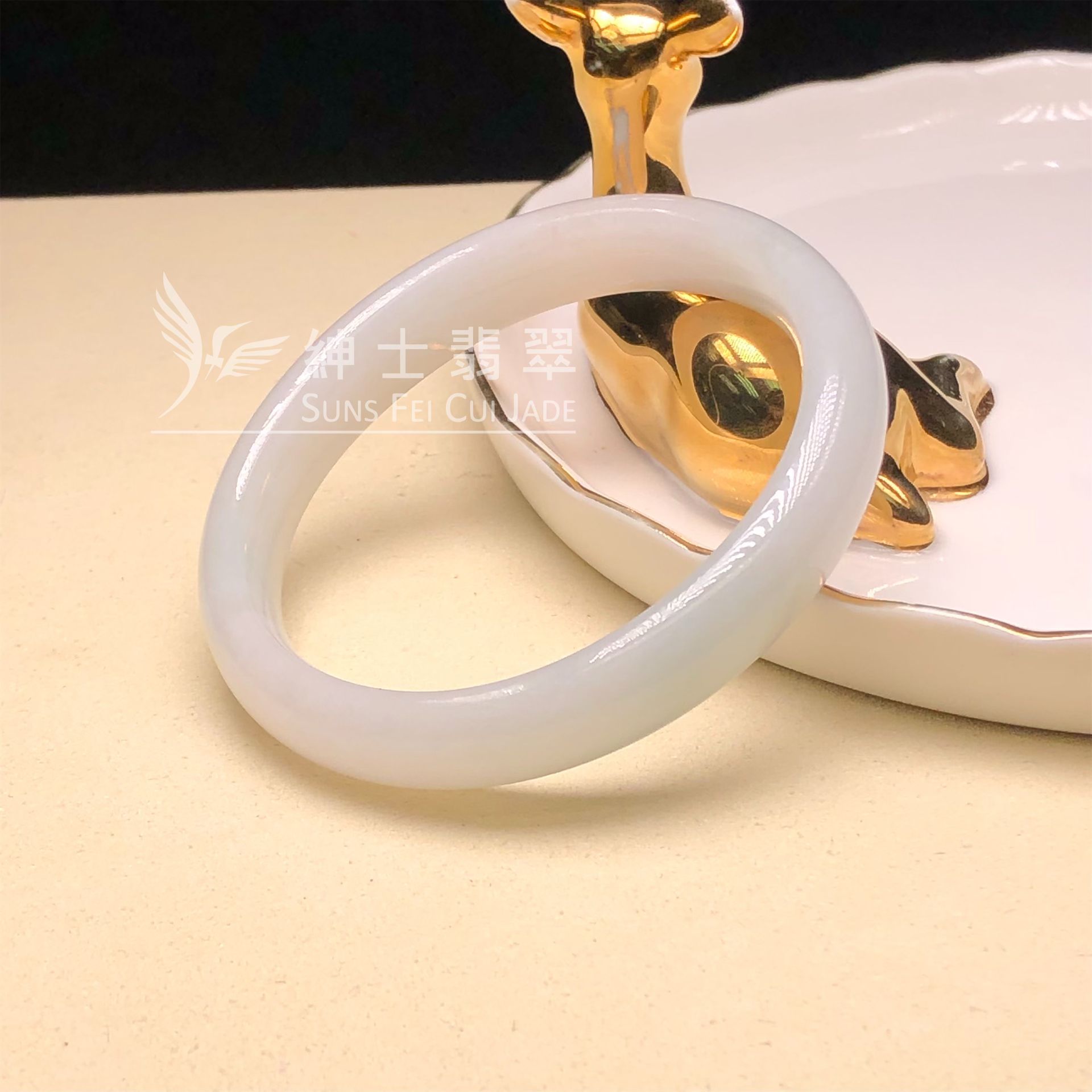 C06278 滿綠貴妃鐲50.8mm