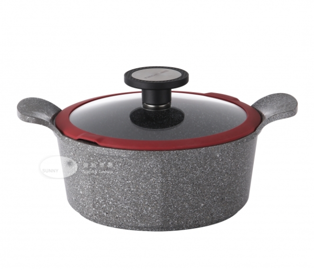 EK-OT-C24G/24cm雙耳煲連蓋