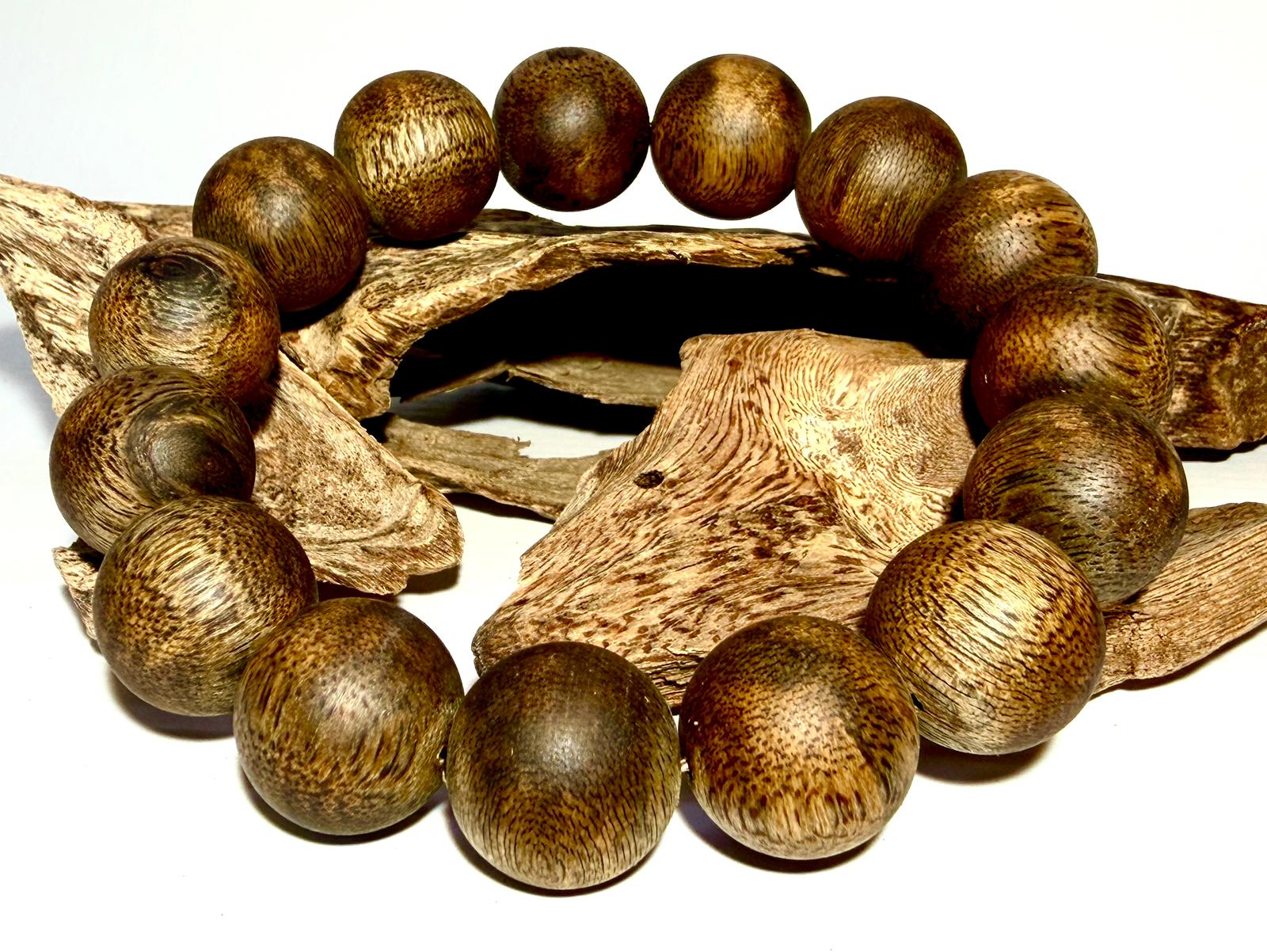 沉香手串 15mm單圈19克 (中至高級之選 香韻7.5星級限香港地區發售及實體店交收)