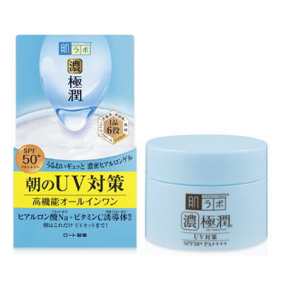 日本樂敦製藥的肌研極潤UV美白凝膠 90g