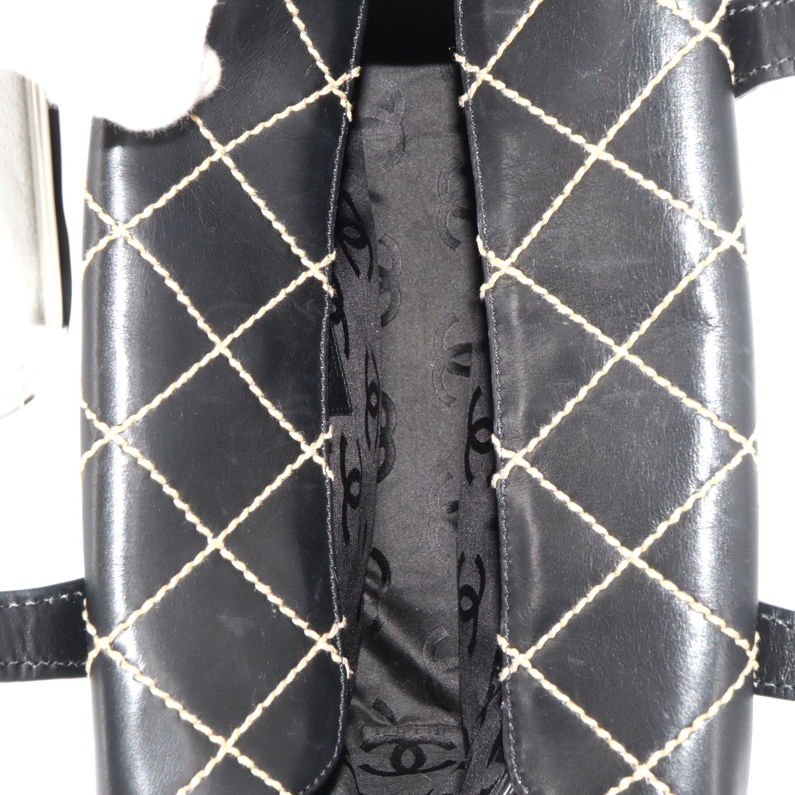 Chanel Wild Stitch Coco Mark Handbag