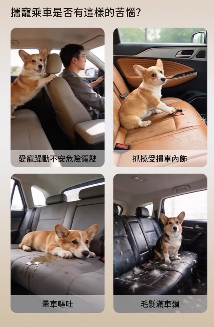 DODOPET 輕量折疊多功能寵物車載籠 (預購產品)