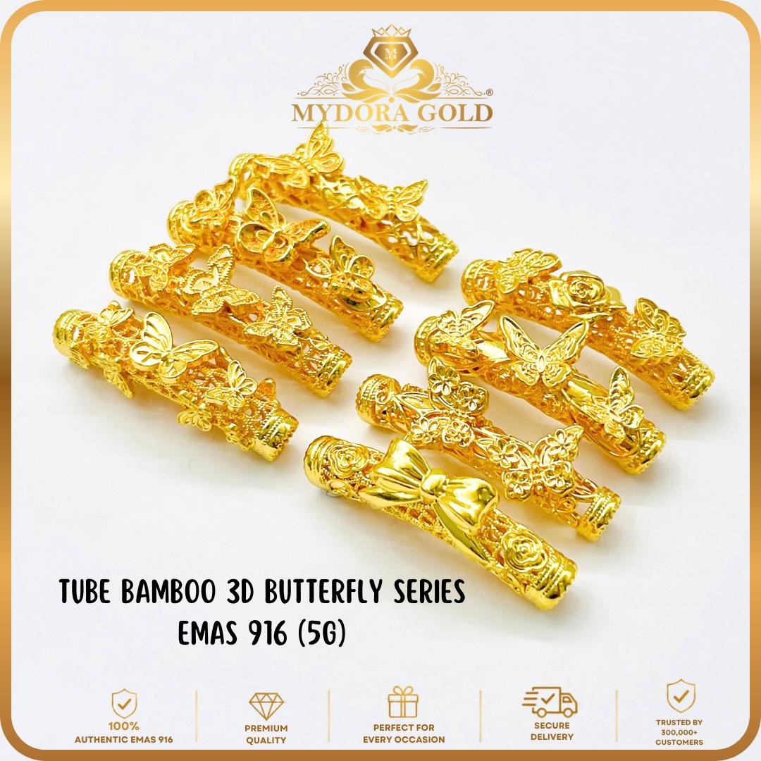 MYDORA Tube Bamboo 3D Butterfly Series (5G) l EMAS 916/22K