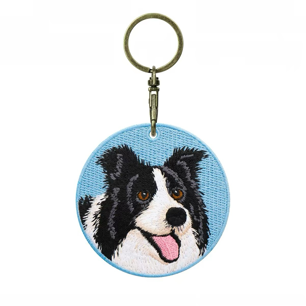 【犬類🦮】雙面刺繡吊飾