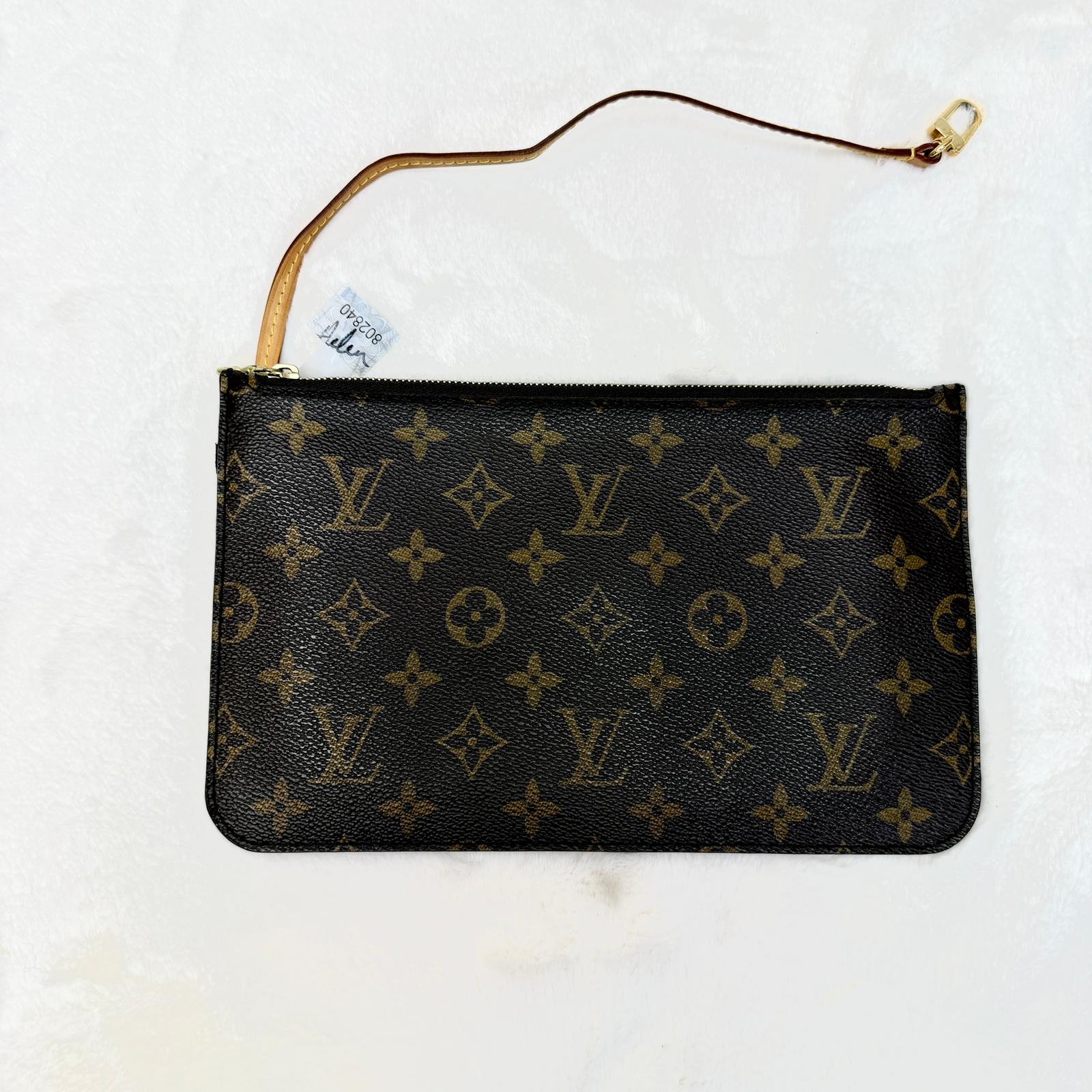 超抵價‼️經典中古老花LV Neverfull M'm