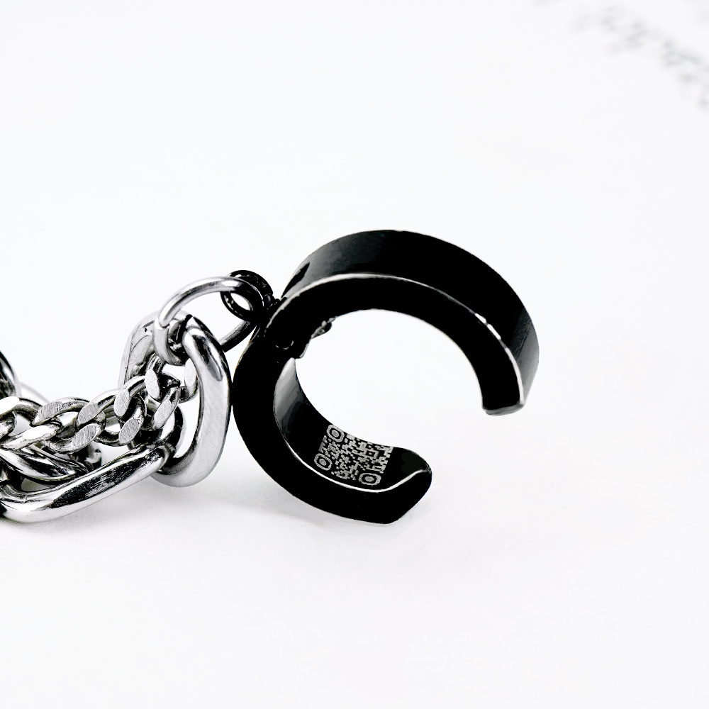 📦訂購 台灣限定 STORY 故事銀飾 黑白原來是真的 黑白造型手鏈