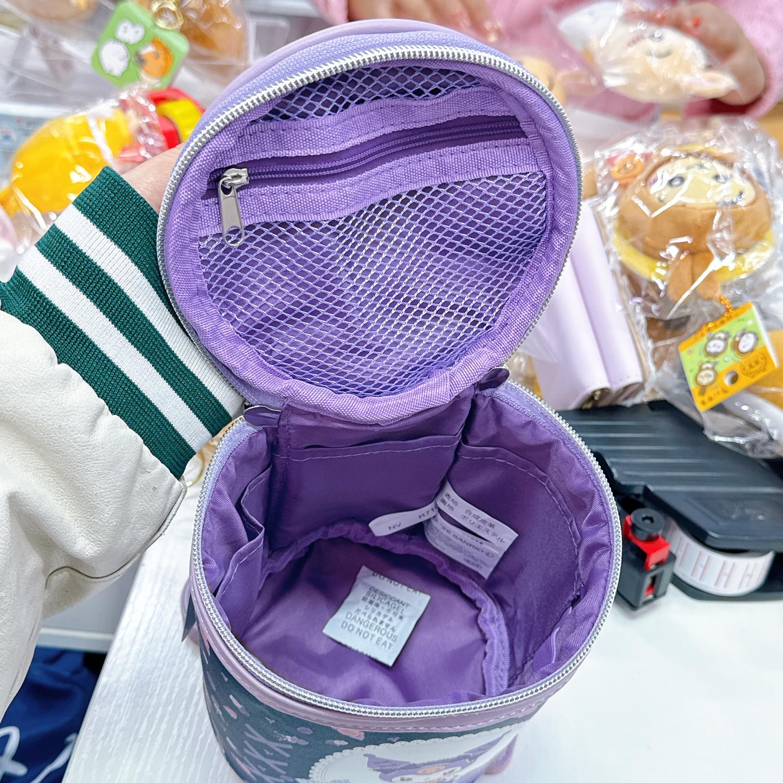 日本直送sanrio Kurumi Melody 卡套銀包化妝袋