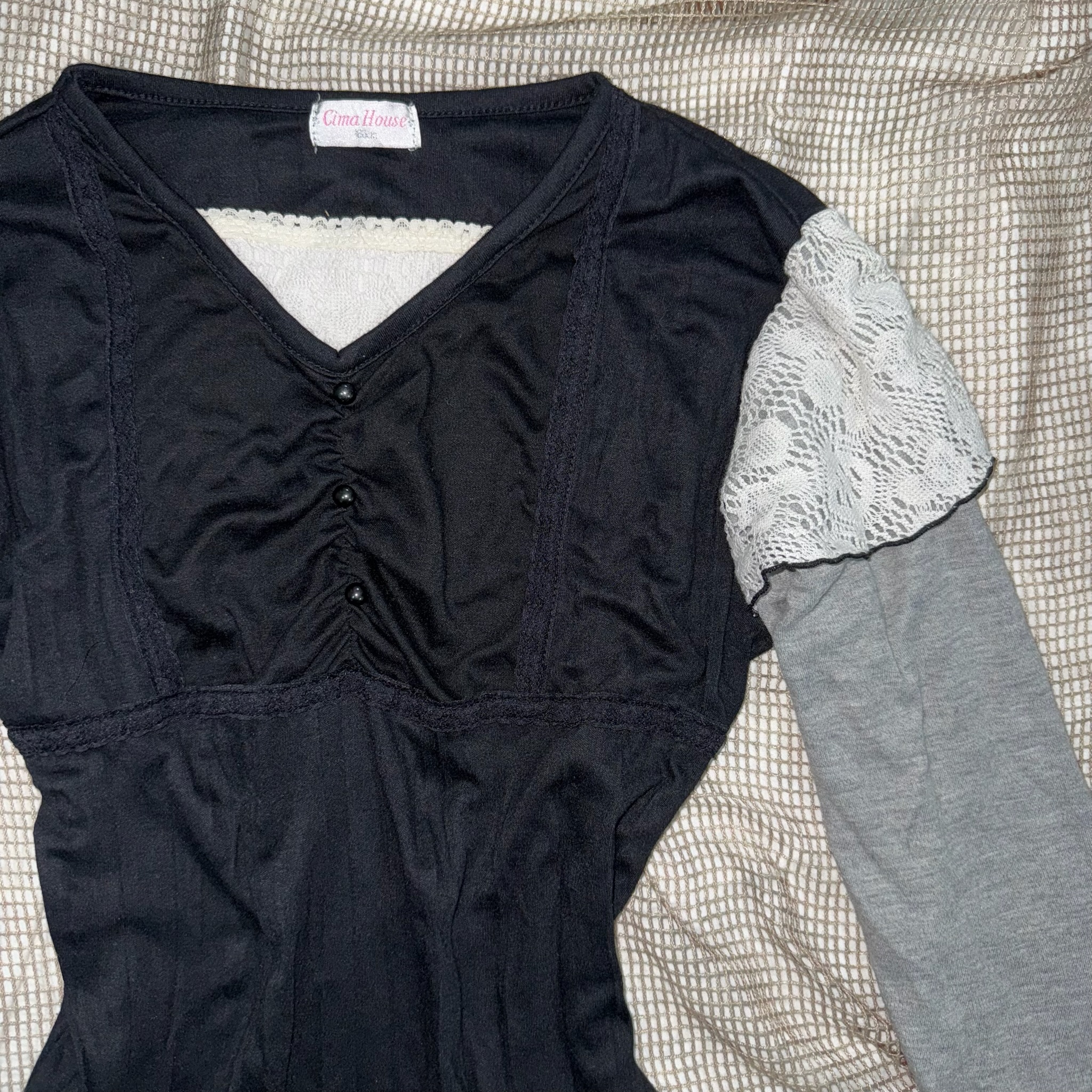 Nana Style Layered Tunic Top