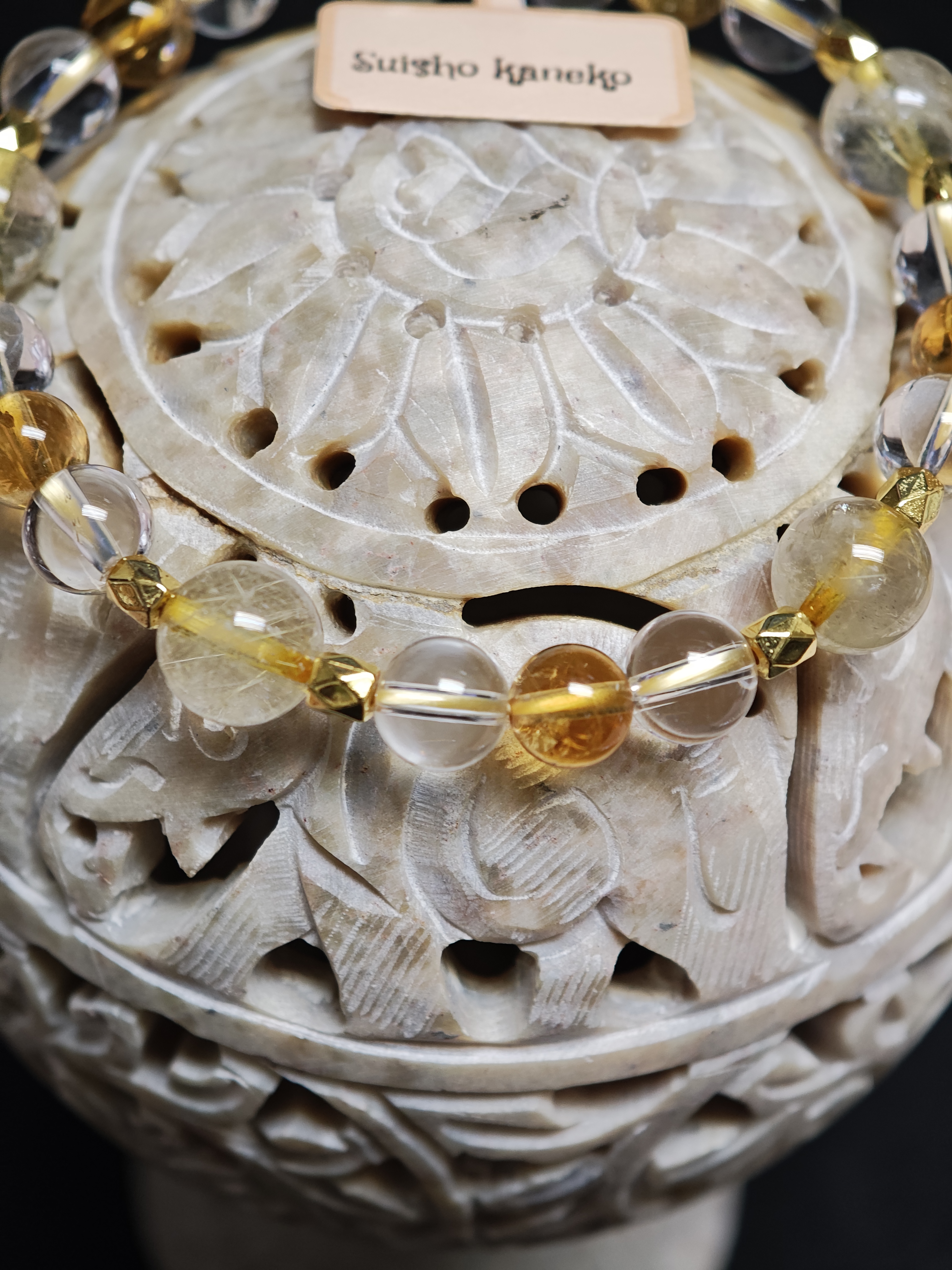 ✨新品DIY水晶手串✨✨金髮晶✨黃水晶✨白水晶✨