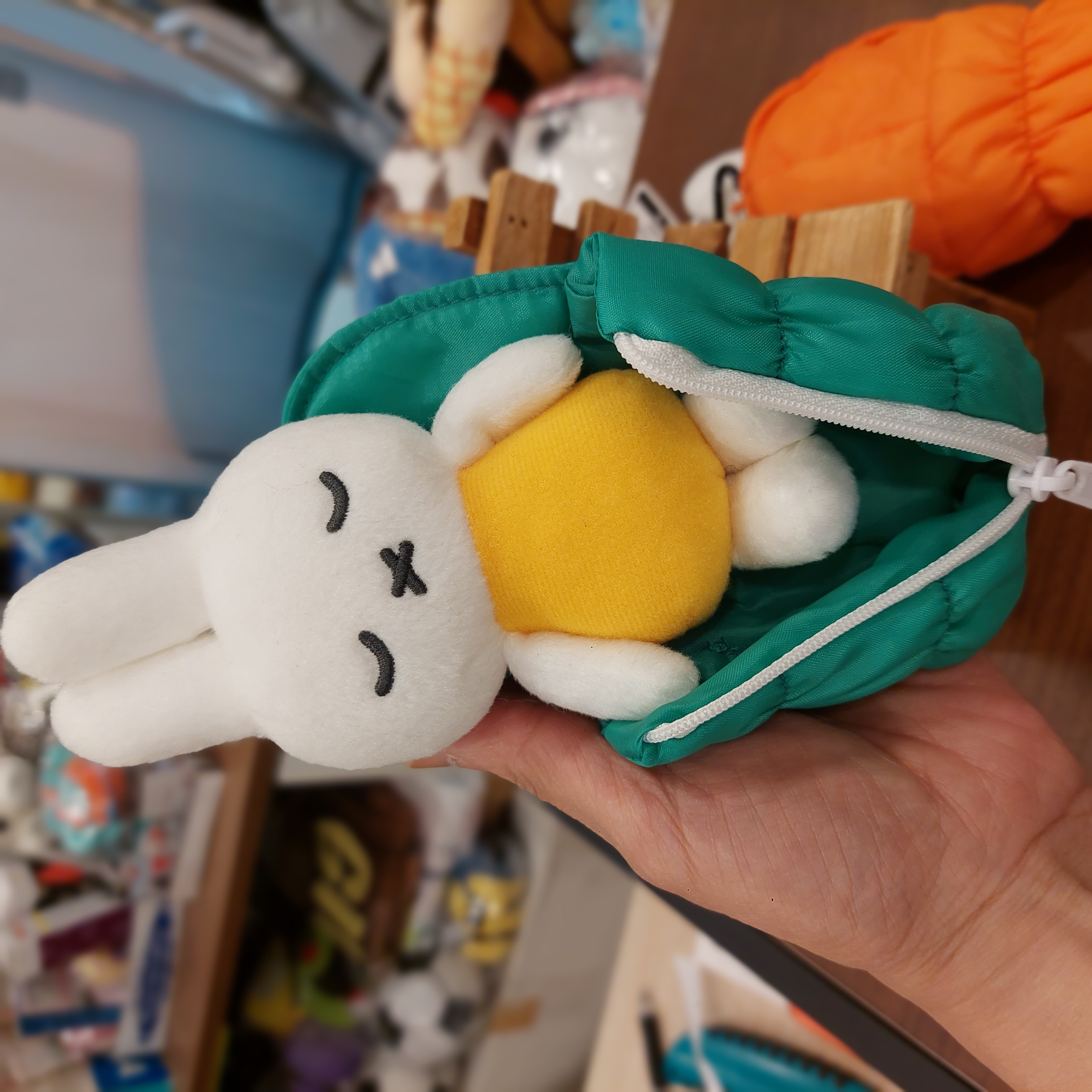 日本限定 Miffy 米菲兔 睡袋 公仔吊飾 兩款選