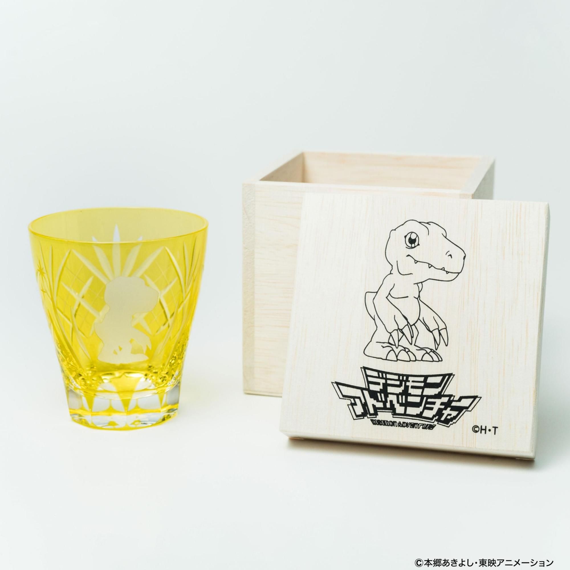 《Pre-Order》數碼暴龍 Digimon 江戶切子杯 (26143-P）