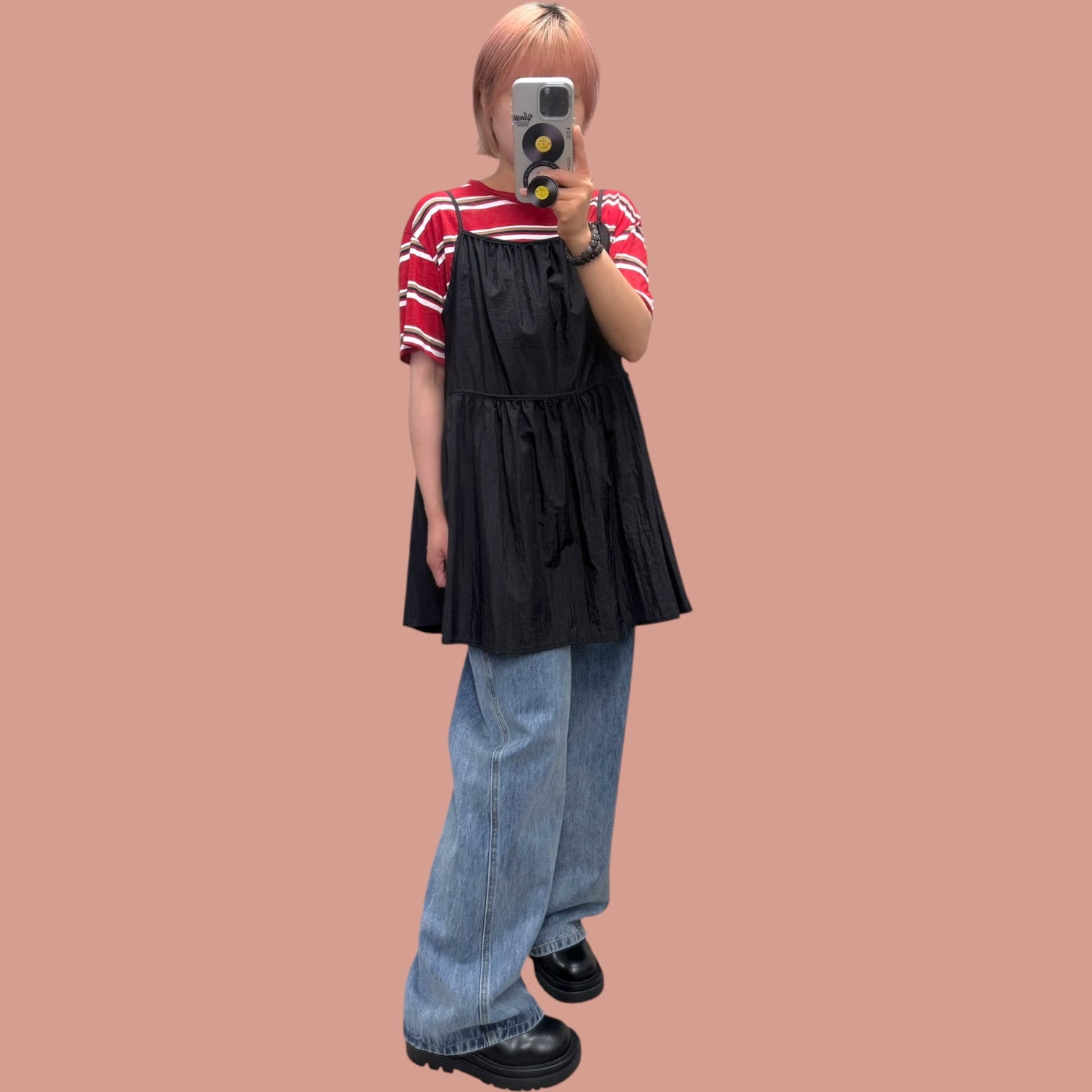 221396 橫間短Tee