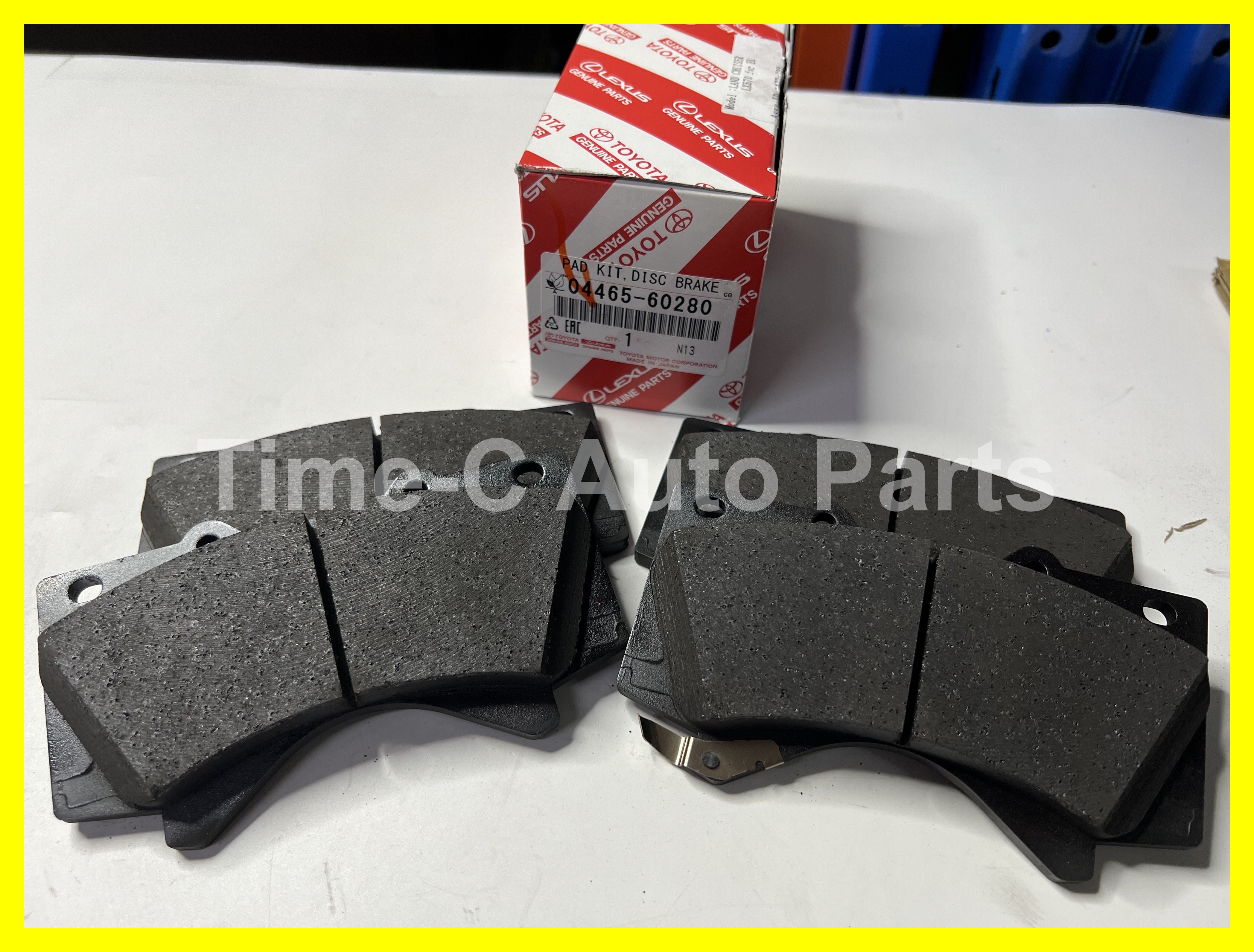 頭煞車皮 04465-60280 - Toyota Land Cruiser