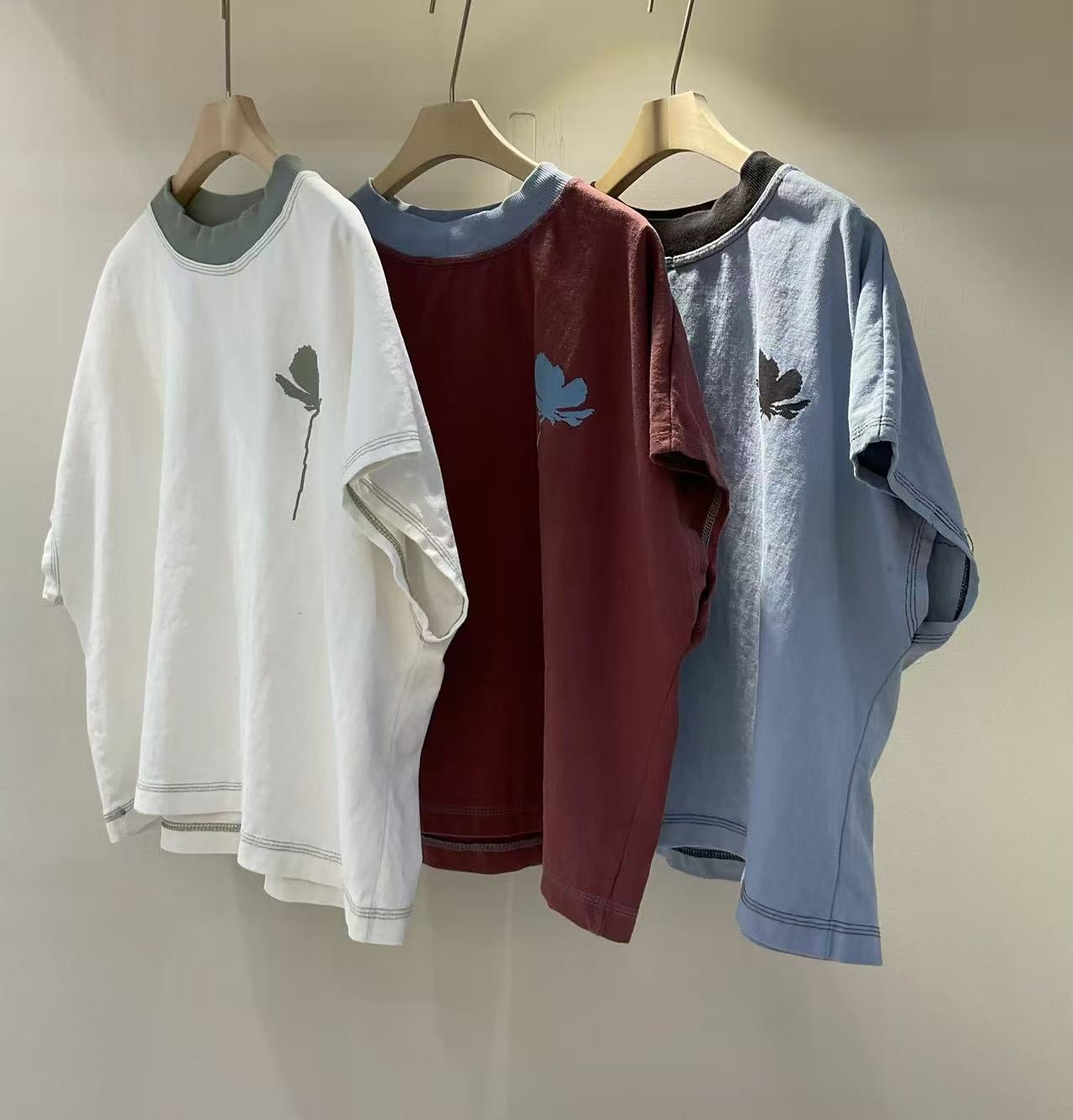 4N5前後印花Tee 