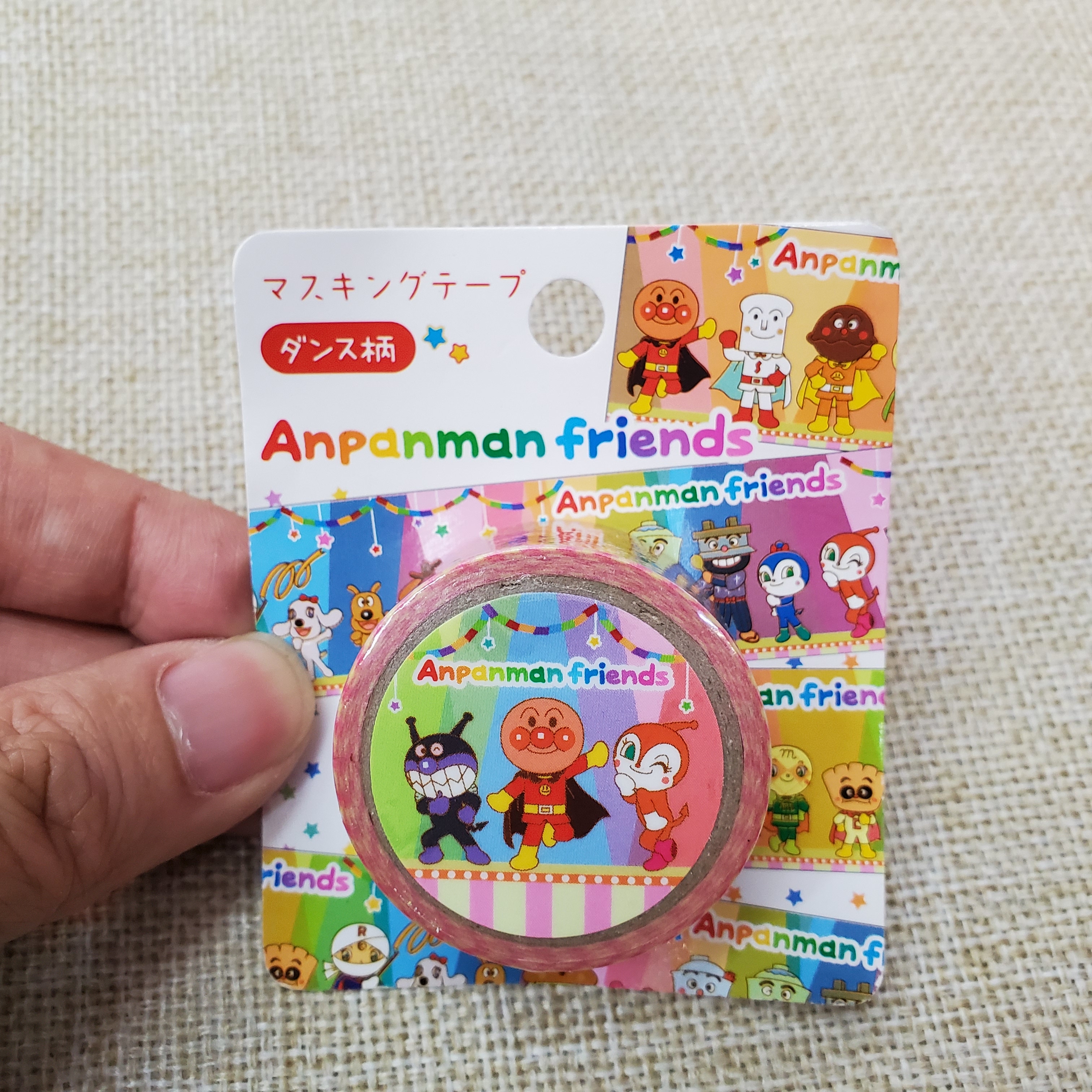 [現貨] [日本直送] 麵包超人 {Masking Tape TF118900}