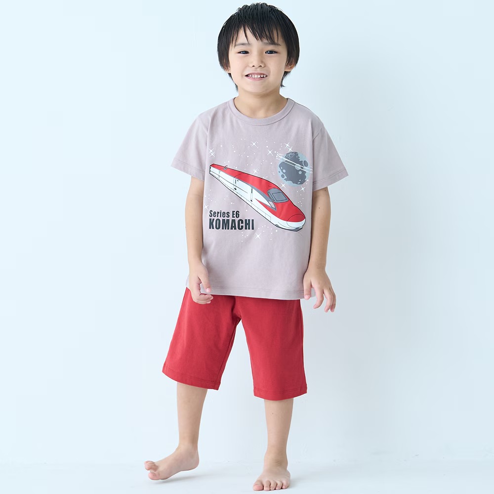 🆕【⭐訂購⭐】日本直送🇯🇵 #新幹線 夜光短袖家居服套裝 (2款選)🌀 [PLEA-0270] [260630]