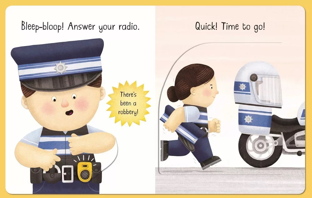 Busy Day: Police Officer: An action play book