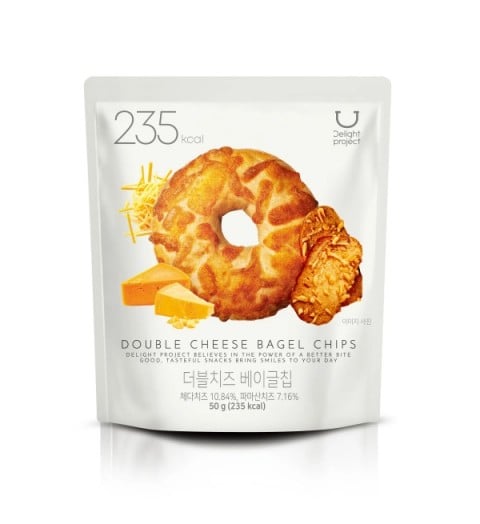  Delight Project - Olive Young No.1 雙倍芝士低卡貝果脆片