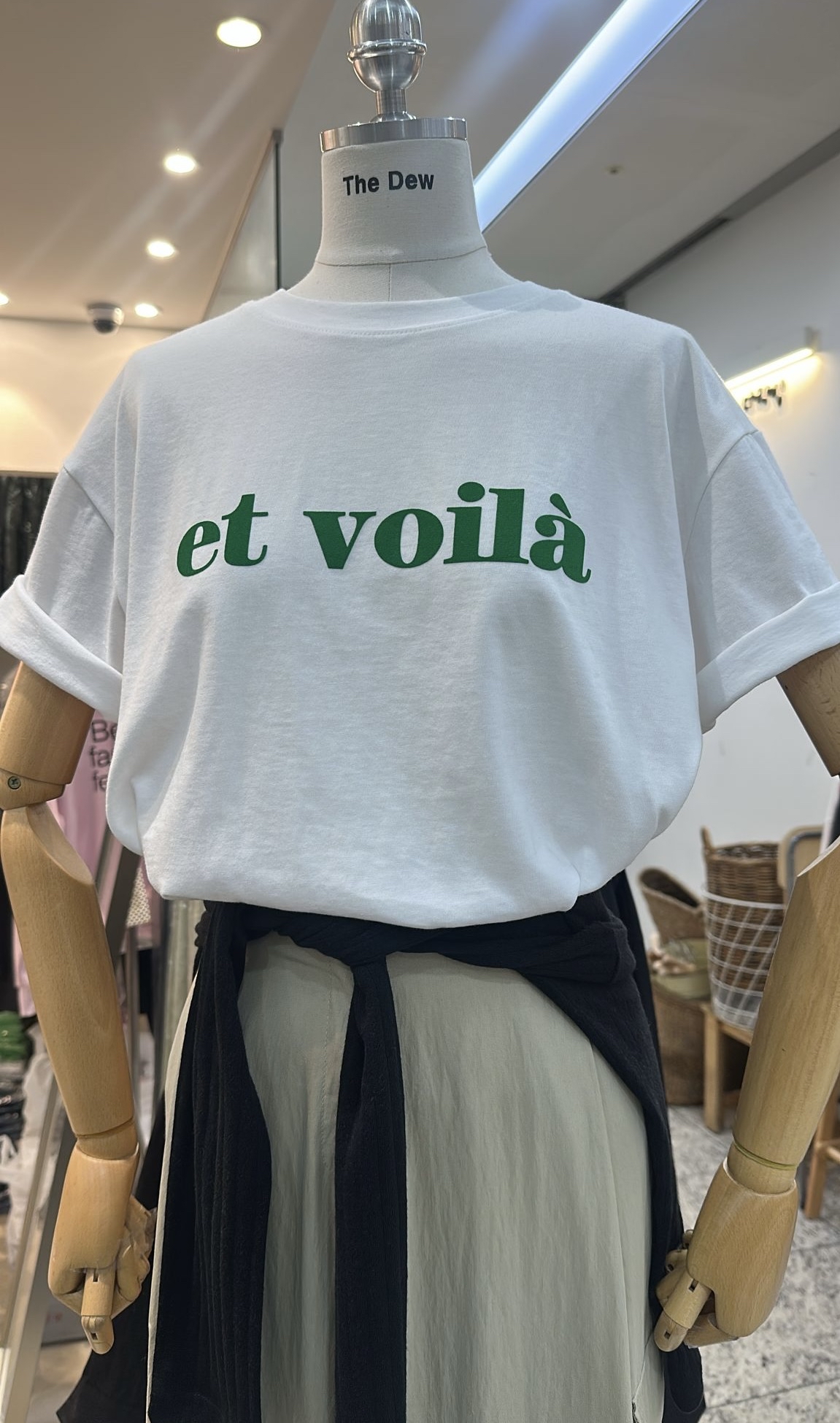靚料字母Tee 