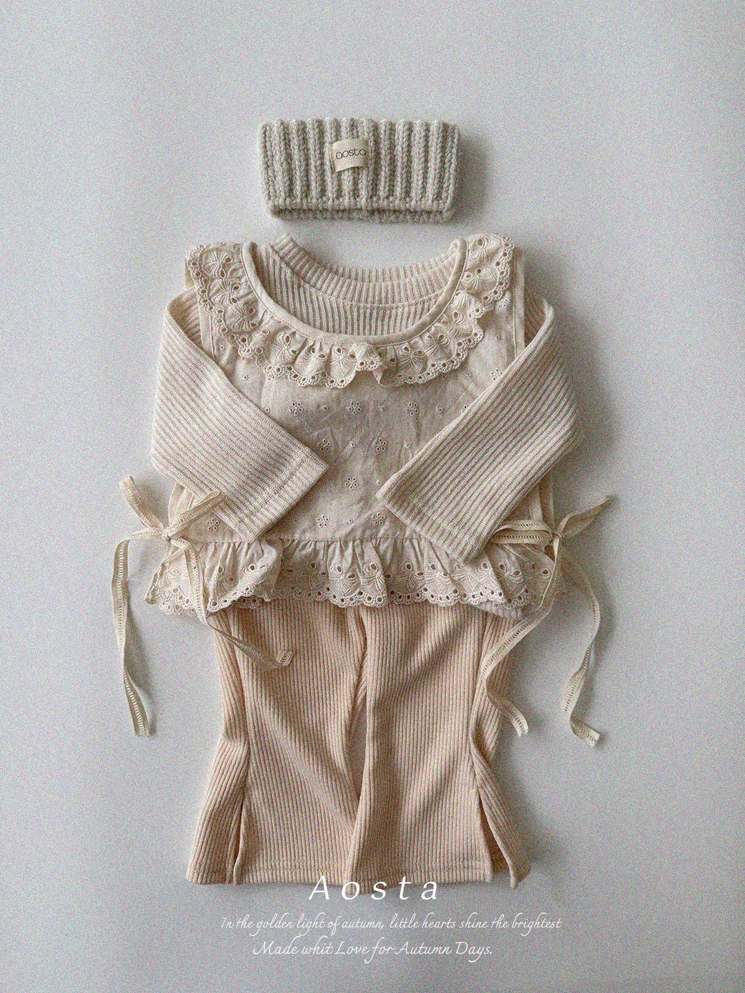 Aosta | [Lace Olivia Vest]