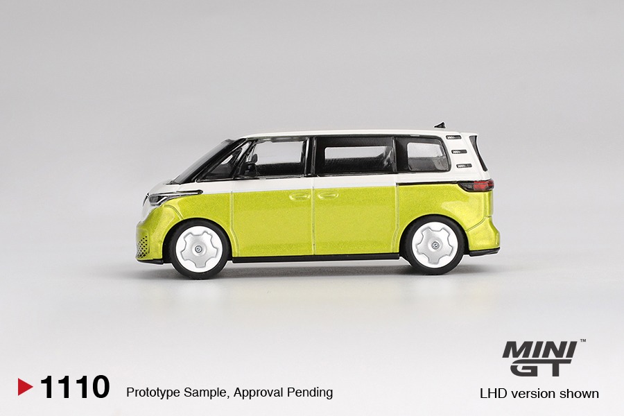 Mini GT 1/64 Volkswagen ID.Buzz Candy White / Pomelo Yellow  - MGT01110-R