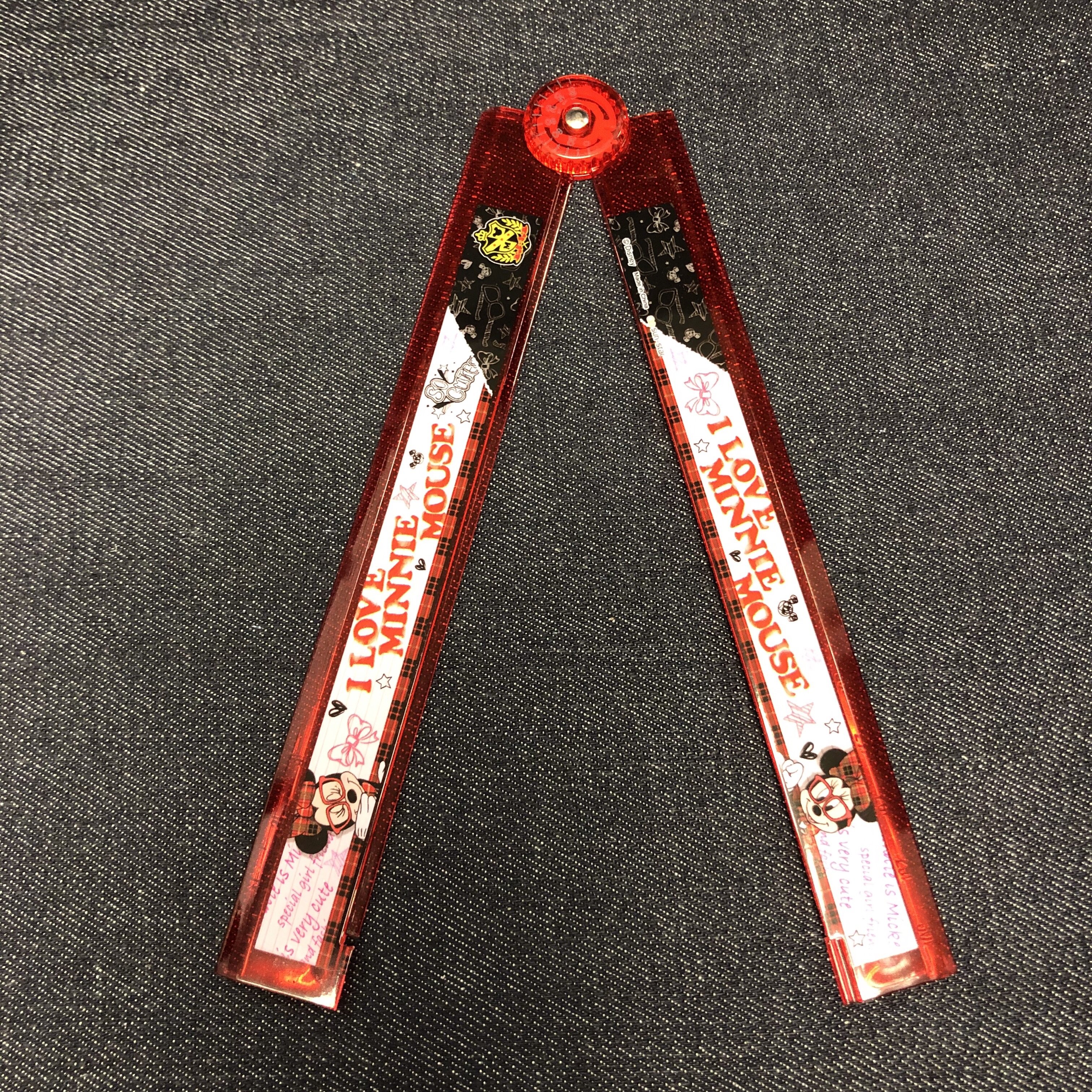 30CM 摺尺 Minnie Mouse    S4009142