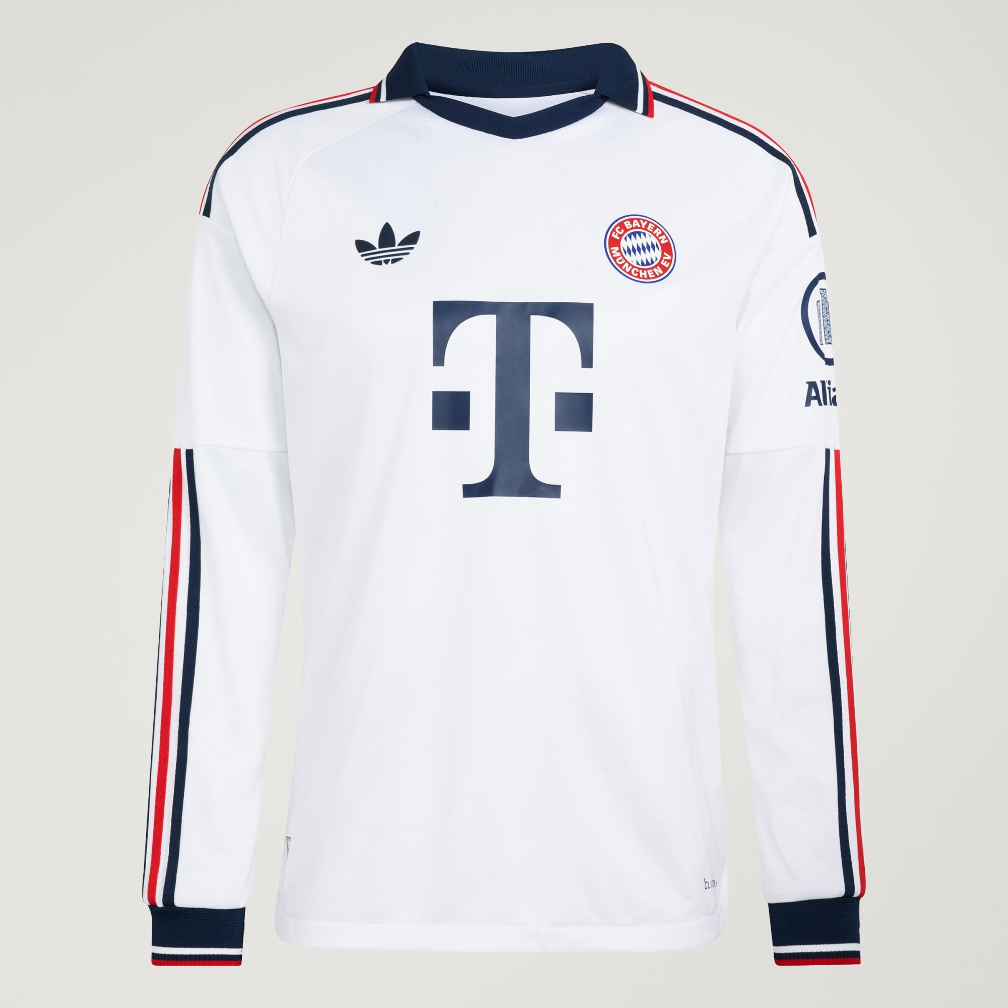 Adidas Bayern Munich 拜仁慕尼黑 2026-27 作客長袖球員版球衣 (可加印字) KE8583