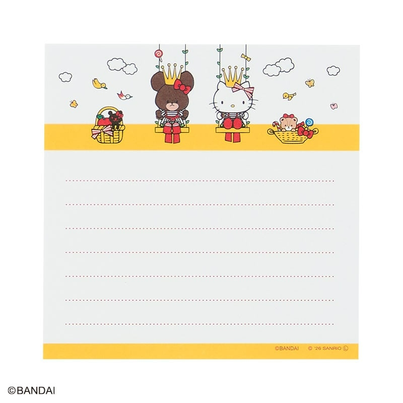 🌸 【預訂】MEMO (YL) - The Bears' School x Kitty