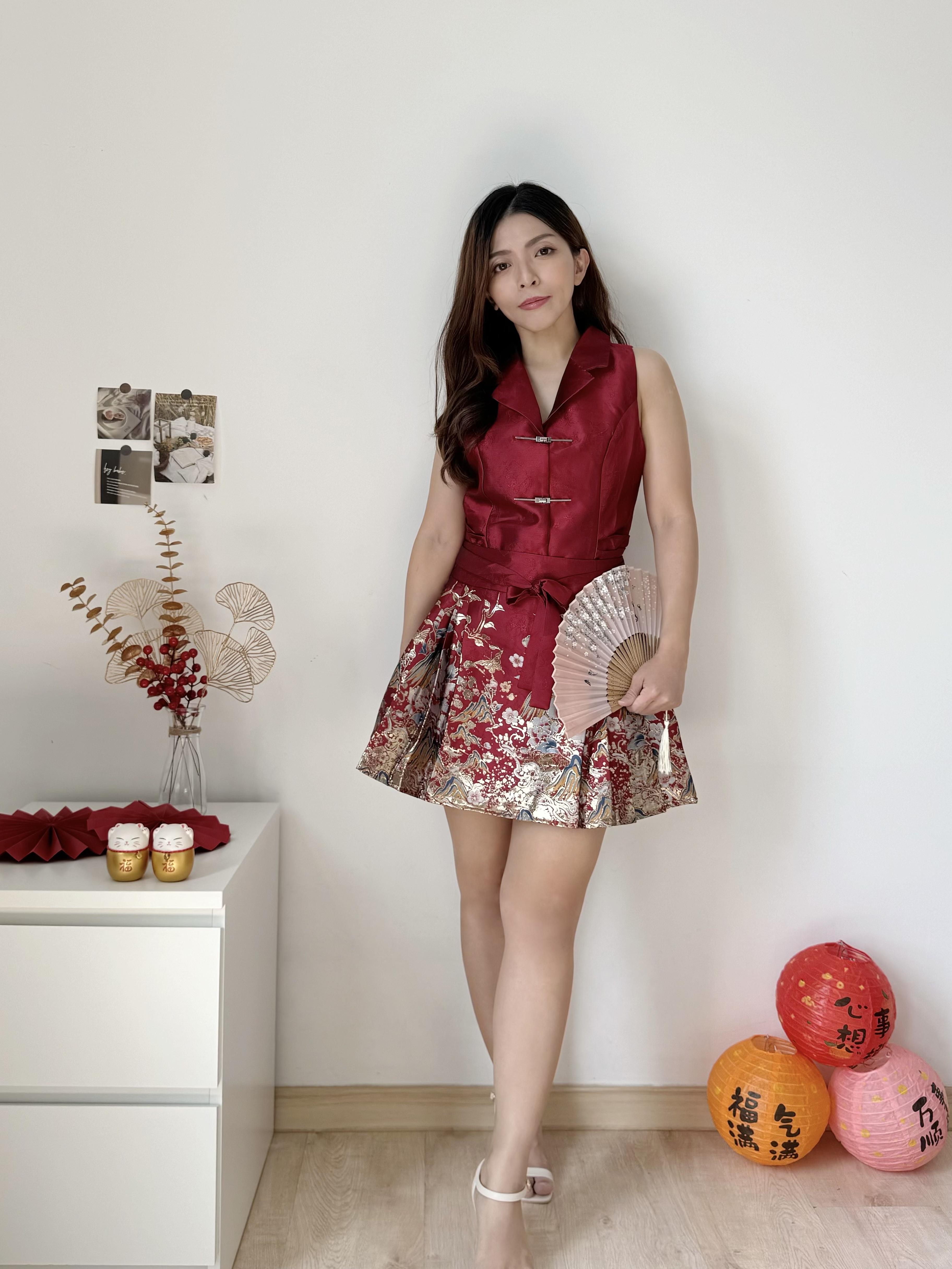 “锦织归韵” 新中式马甲+马面裙套装 (3 colours) 高品✨Premium Quality