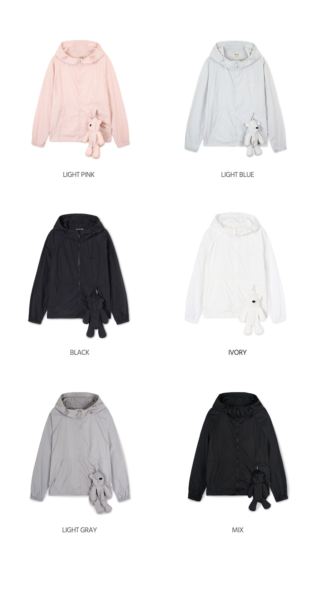 Who.A.U Packable WindBreaker