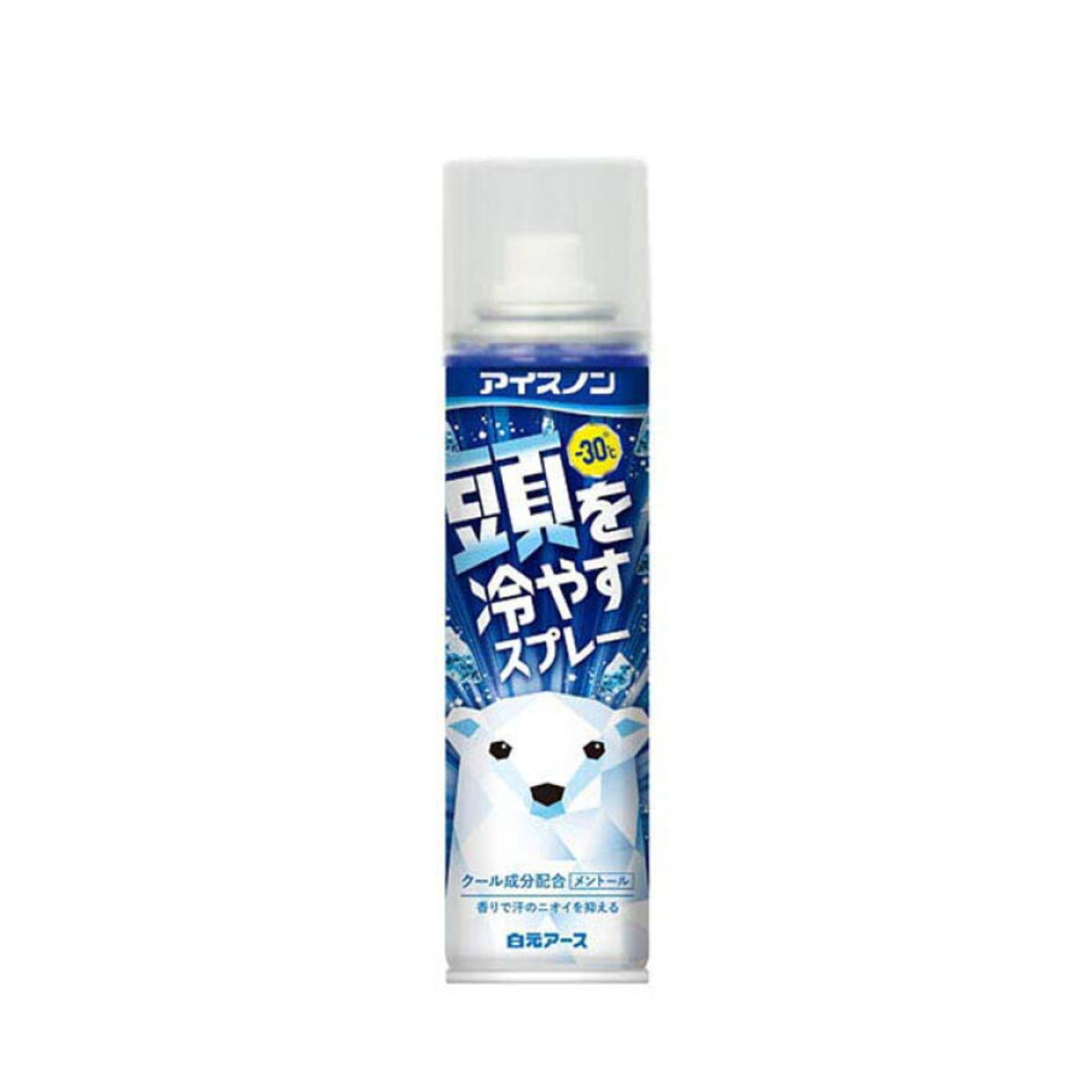 日本白元 Hakugen Earth 快速冰涼頭部噴霧 95g