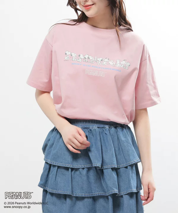 日本預訂📍日本Snoopy可愛圖案夏日短袖Tee