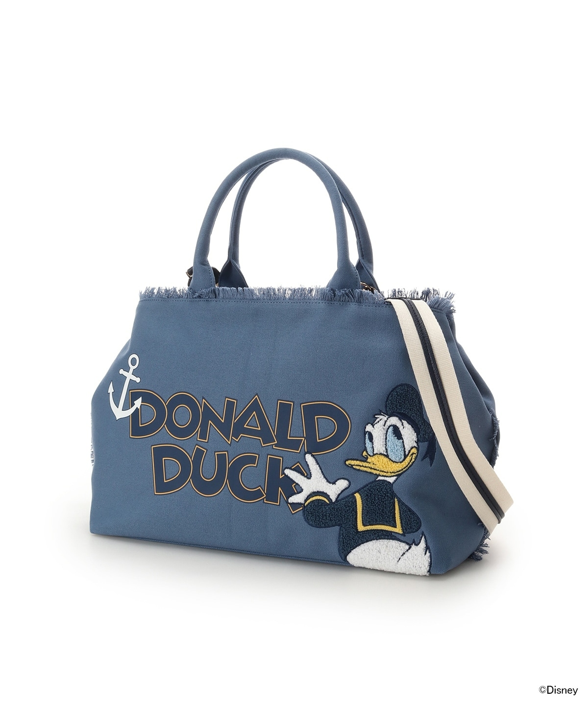 🌸 【預訂】Donald Canvas-Style Handbag - Samantha Thavasa x Donald & Daisy