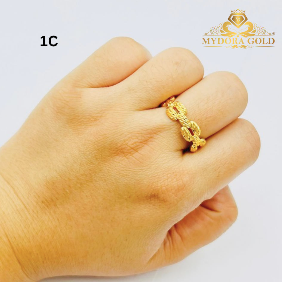 MYDORA Cincin Sauh Pahat (5G) l EMAS 916/22K