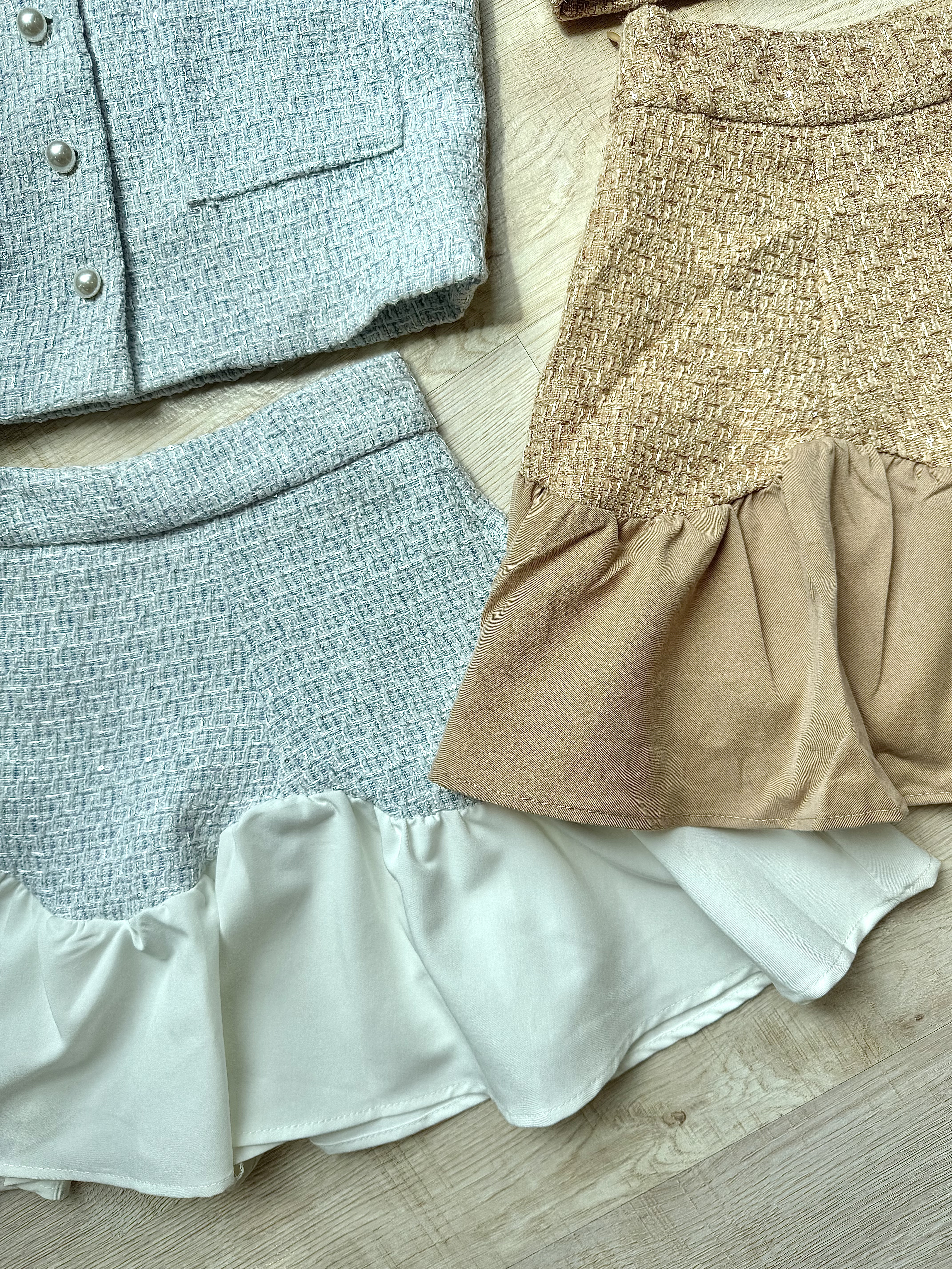 Hailey Tweed Set 高品名媛小香风套装 ( 2 colours ) Premium Quality