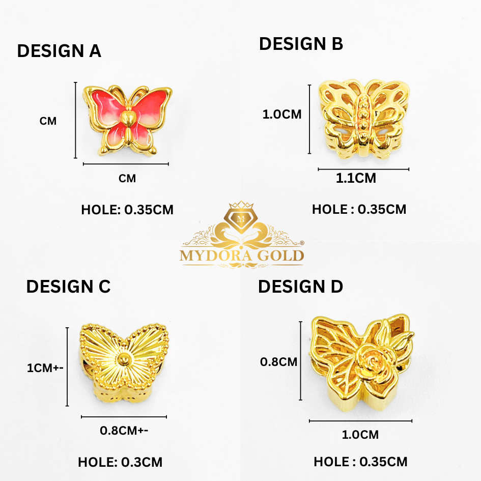 MYDORA Bead Butterflies Series (5G) l EMAS 916/22K